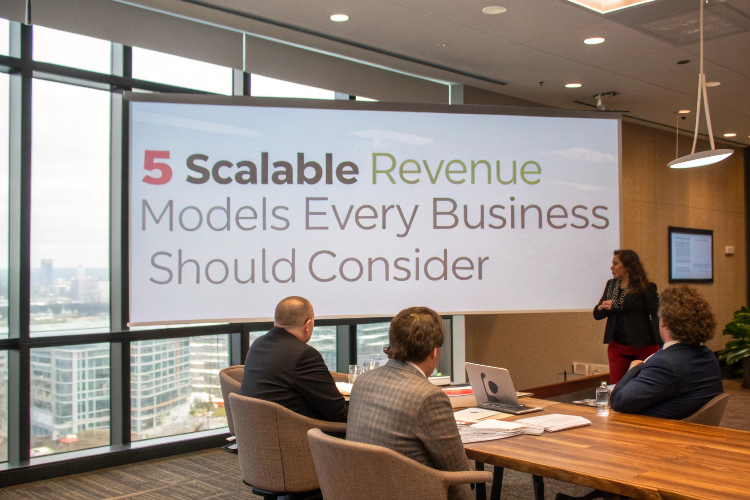 5 Scalable Revenue Models Every Business Should Consider.