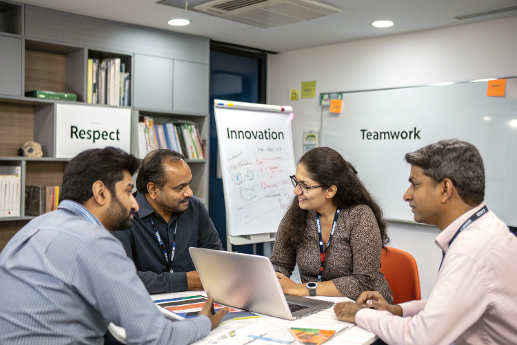 Leadership and Culture: Creating a Values-Driven Team.